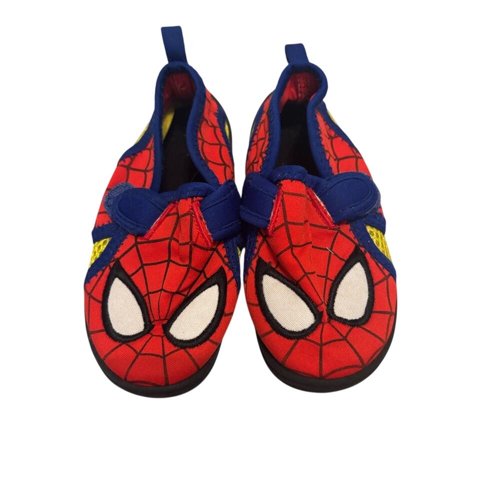 The Disney Store Kids Red & Blue Spider-Man Character Slip-On size 8